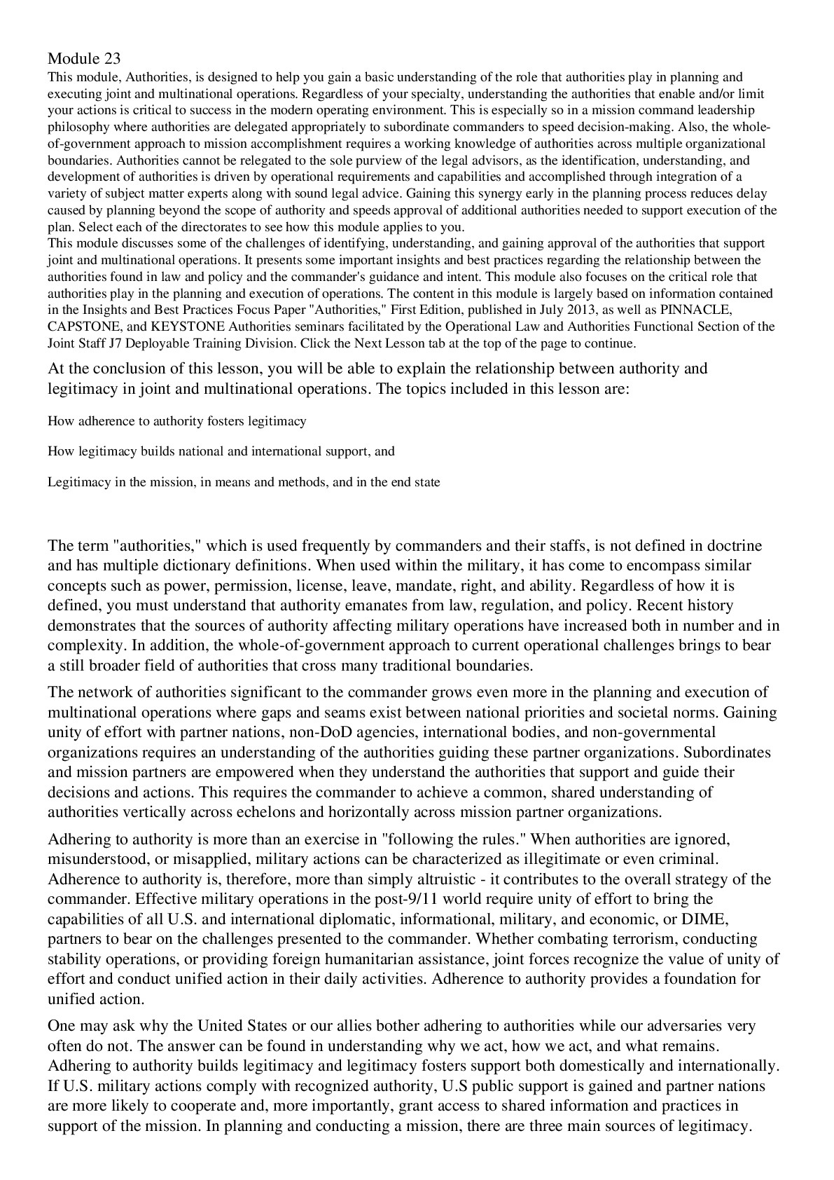 Preview image of SEJPME 1 Module 23 document